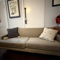 Mid Century modern 72” Couch 
