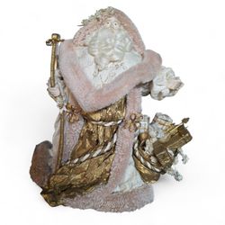 Vintage Christmas Tree Topper Santa Clause 