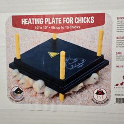 Heating Plate For Chicks 10" X 10"