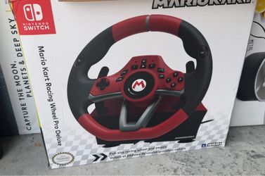Nintendo Switch Mario Kart Racing Wheel Pro Deluxe By HORI,USB - Officially Licensed By Nintendo