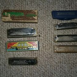 Vintage M. Hohner Harmonica's - MAKE OFFER