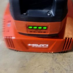 hilti battery and charger 