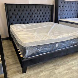 KING SIZE FRAME $445! QUEEN SIZE FRAME $395! PRICE INCLUDES DELIVERY!!! YOU DON’T PAY UNTIL WE DELIVER!  We accept cash , cash app or Zelle at deliver