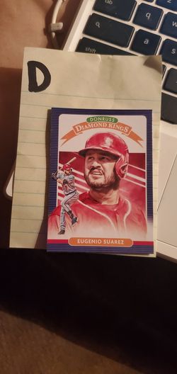 Eugenio Suarez baseball card