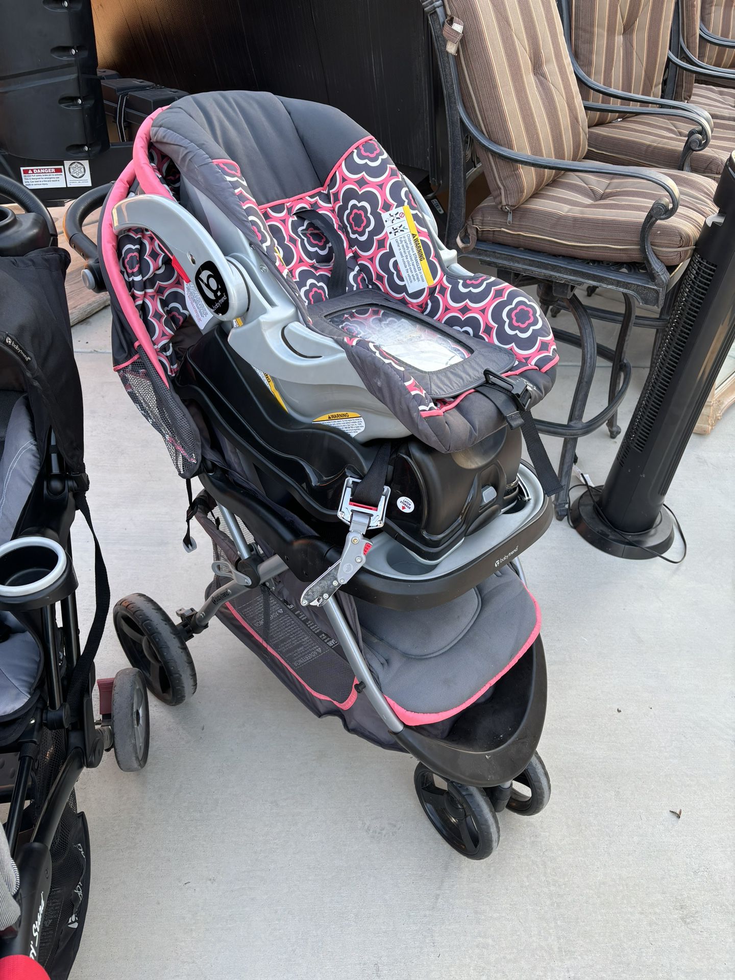 Baby Stroller With Car Seat 