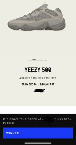 Yeezy 500 Ash Grey