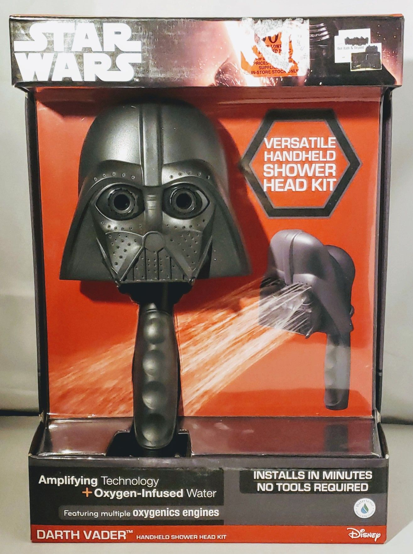 Star Wars Darth Vader Shower Head Kit