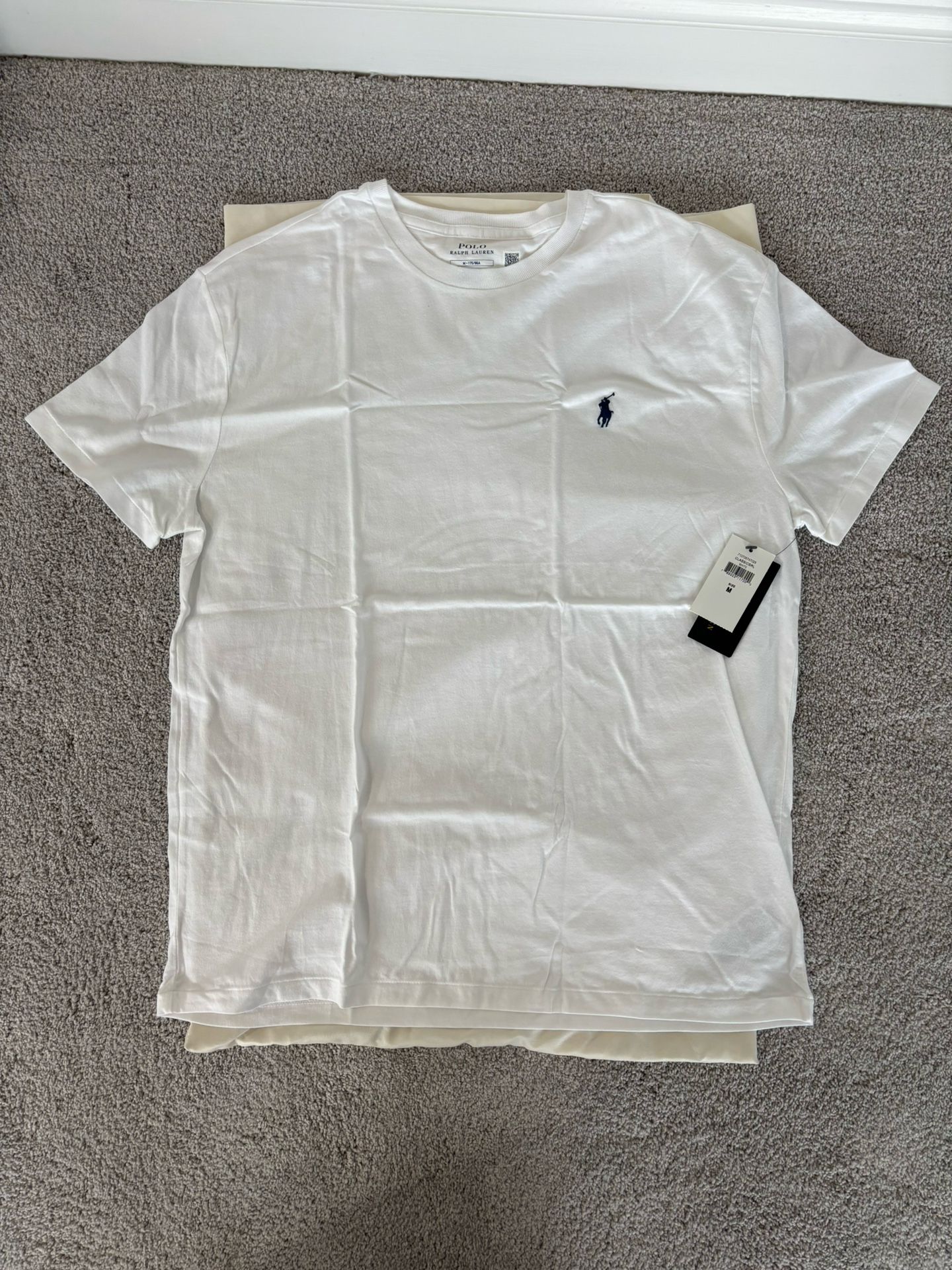 Polo Ralph Lauren Men’s White T Shirt Size Medium