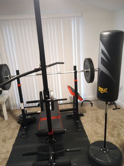 Gym weight set