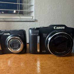 Canon PowerShot & Kodak Camera