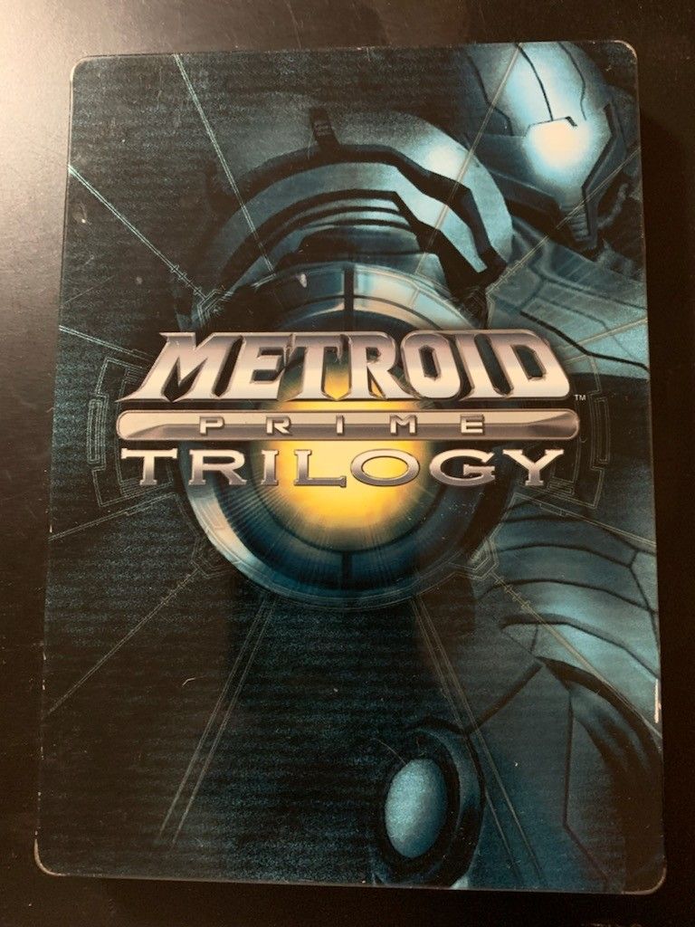 Metroid Prime Trilogy Wii SteelBook ( Complete)