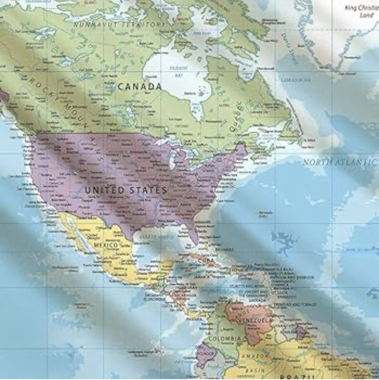 USA Map And World Map