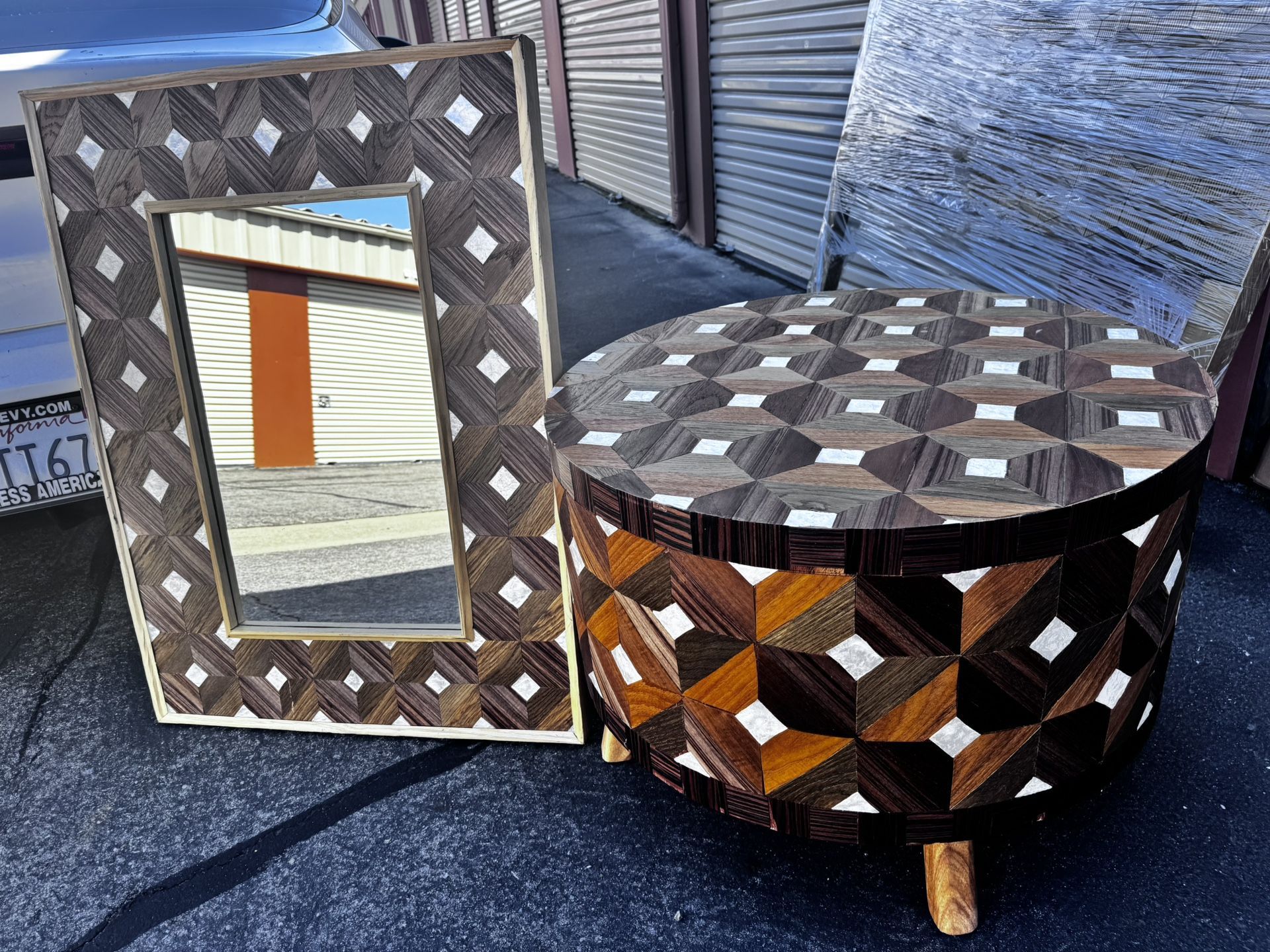 Vintage Wooden Coffee Table