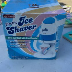 Ice shaver