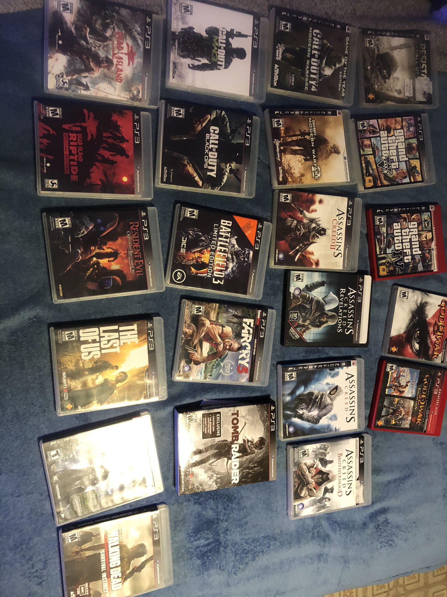 Lot of 22 ps3 games