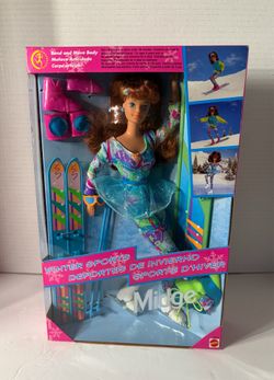 vintage 1994 Winter Sports Midge Doll
