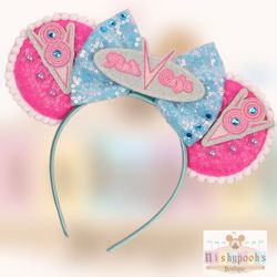 Flo's Cafe Disney Minnie Mouse Ears Headband