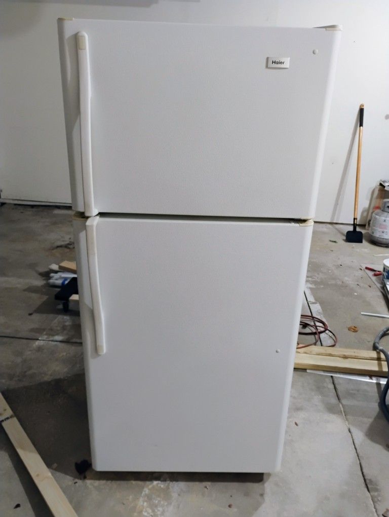 Haier White Refrigerator