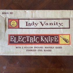 Lady Vanity Vintage Electric Knife