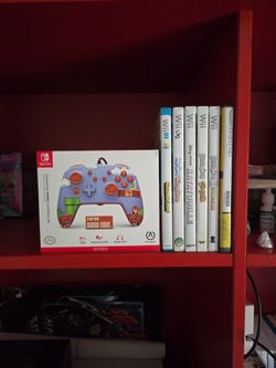 Nintendo Games + Switch Controller