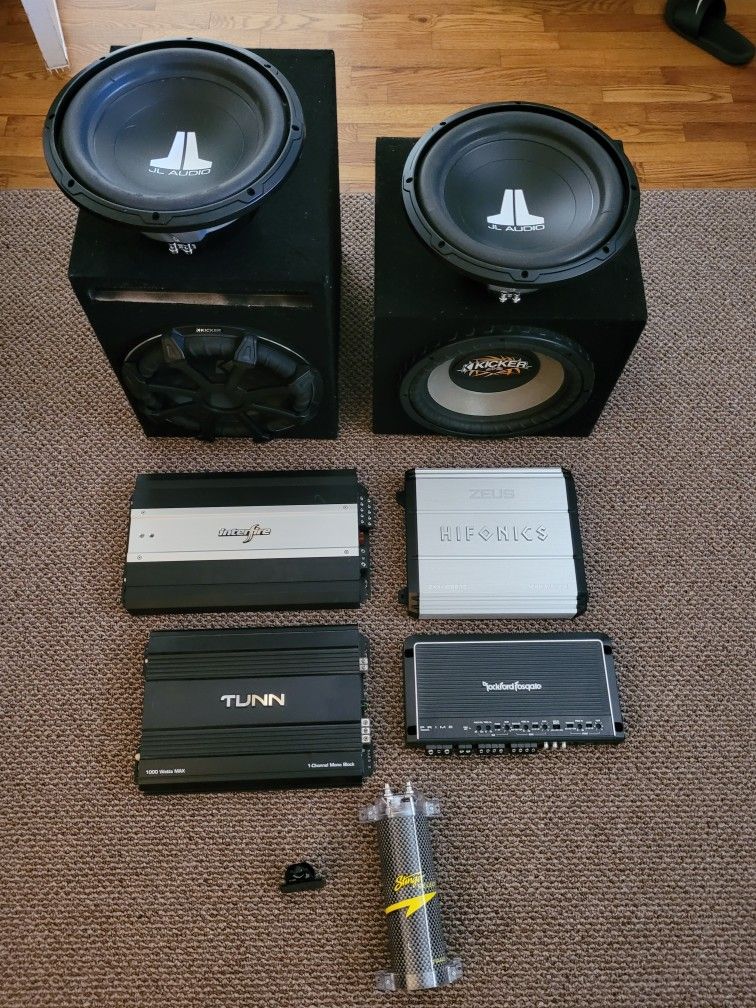 Car Stereo Equipment MAKE OFFER .LETS MAKE A DEAL OBO