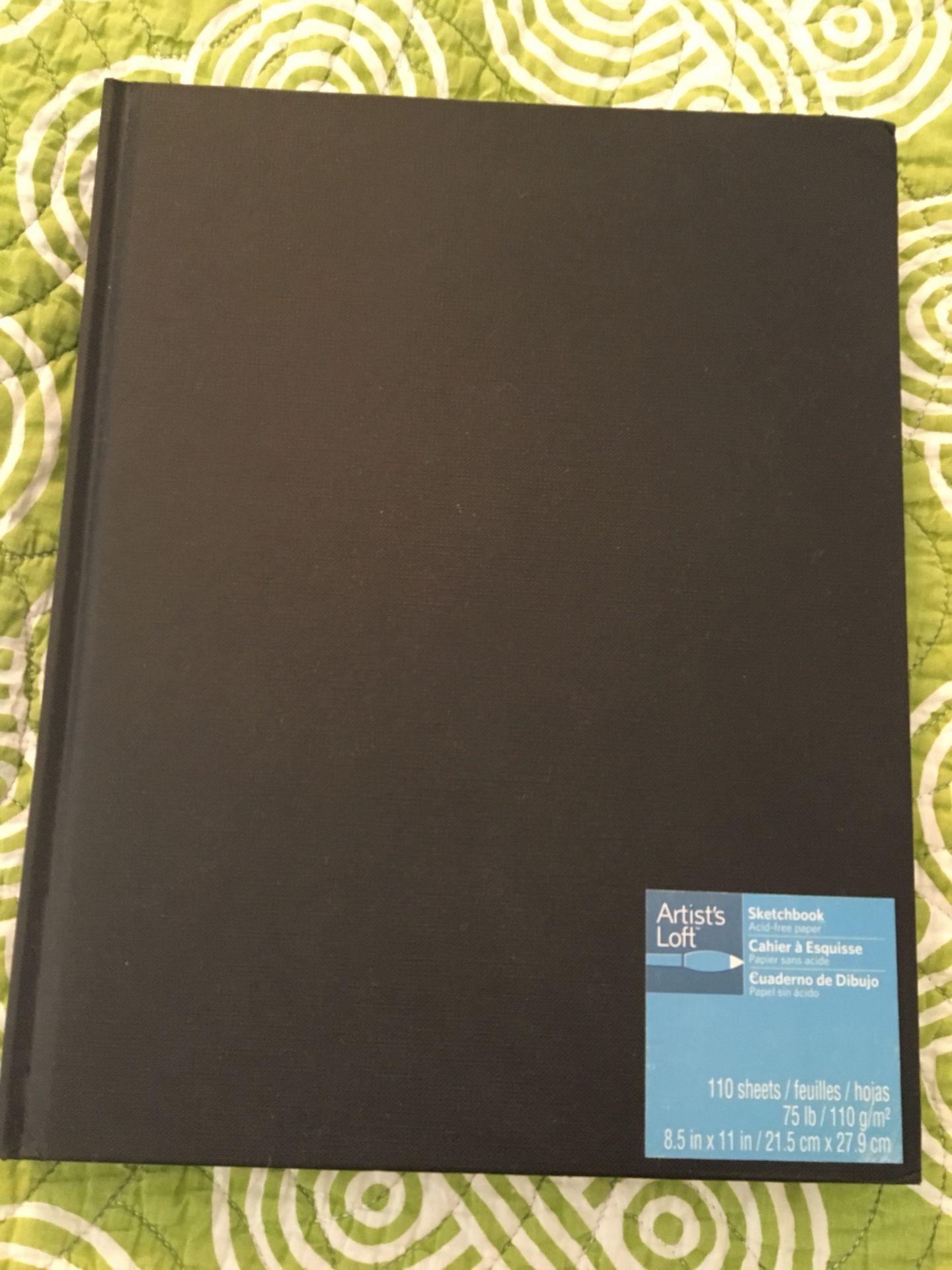 Brand New Artist’s Loft Sketchbook~110 Sheets Of 75lb Weight Paper