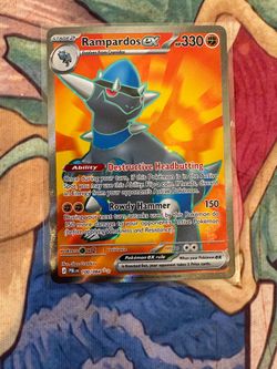Rampardos EX Pokemon Pitch Black