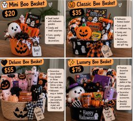 👻🎃 Halloween Boo Baskets – Spooky & Cute Gift Baskets! 🎃👻