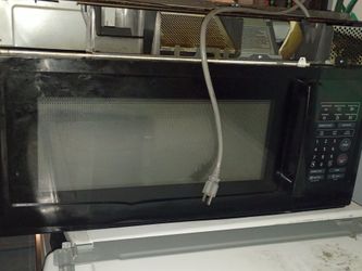 Black Over-the-Range Microwave