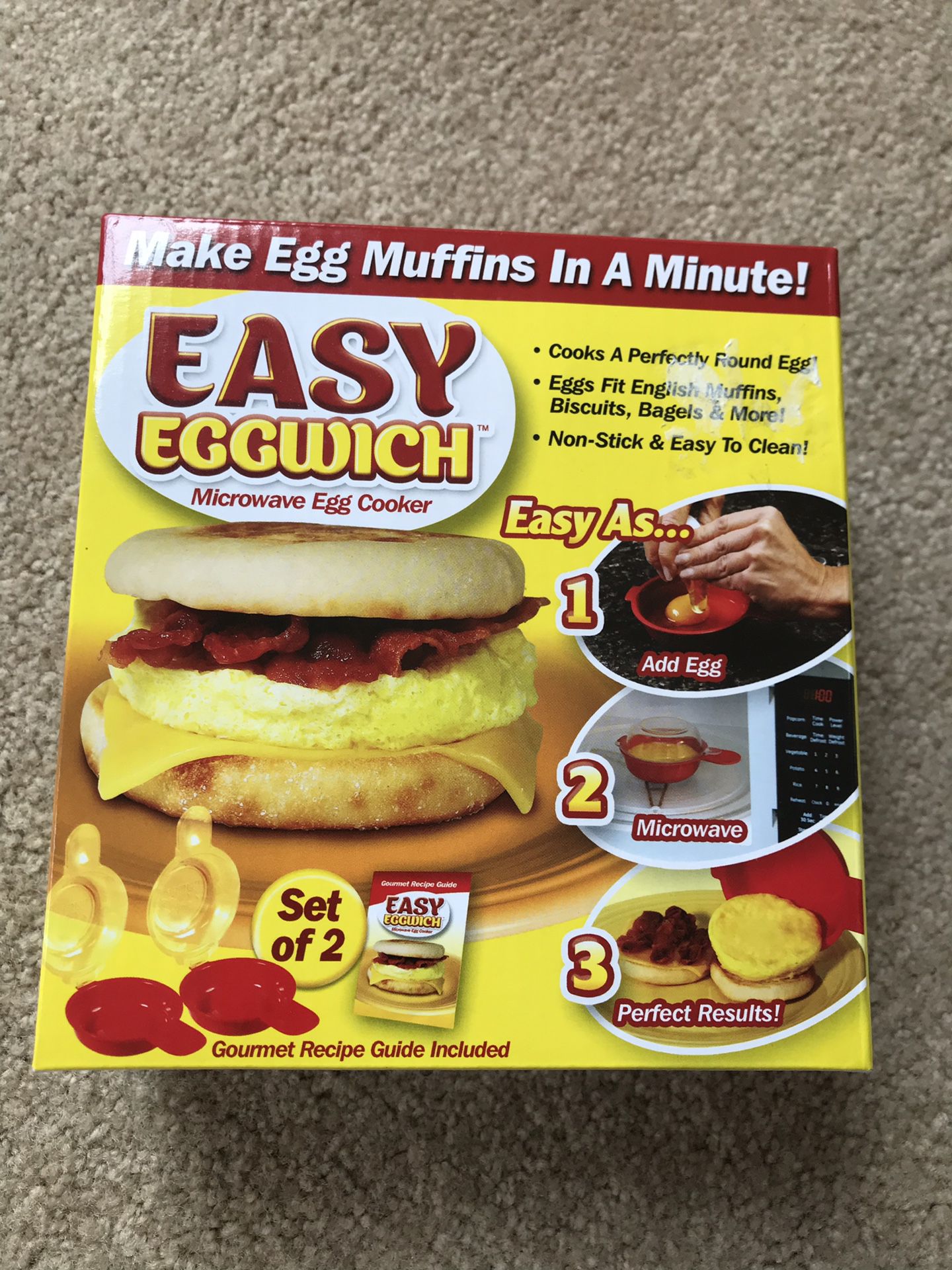 Easy Eggwich Microwave Egg Cooker