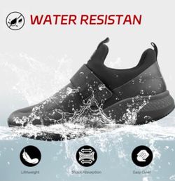 Water-Resistant Slip-On Sneakers
