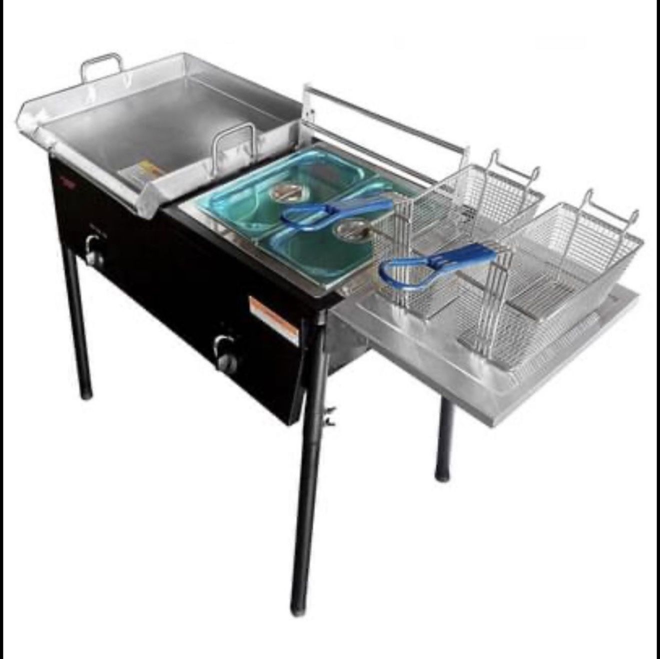 Plancha freidora mixta eléctrica Frionox - PEM-7565 - FRIONOX Plancha Con Fridora 