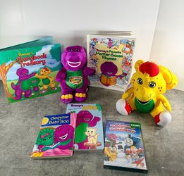 Barney Kids Bundle Books Plush DVD