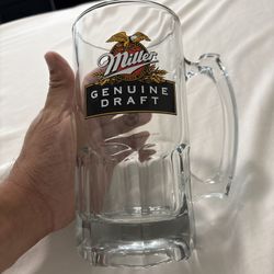 Vintage 1997 Miller Genuine Draft Beer Mug . $10