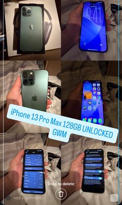 Unlocked iPhone 13 Pro Max 128GB