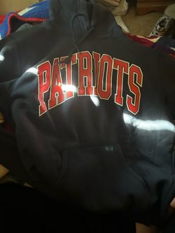 Patriots hoodie medium