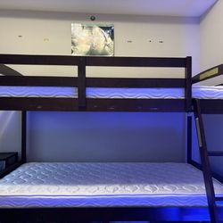 Twin Bunk Bed-mattresses Included   