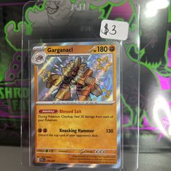 Pokemon Garganacl  Paldean Fates 178/091