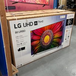 86” LG UR80 4K UHD Smart Tv 