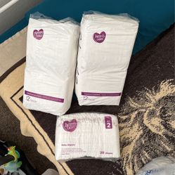 Size 2. Parents Choice Diapers.