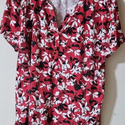 XXL Woman's Liz Claiborne Short Sleeve Top