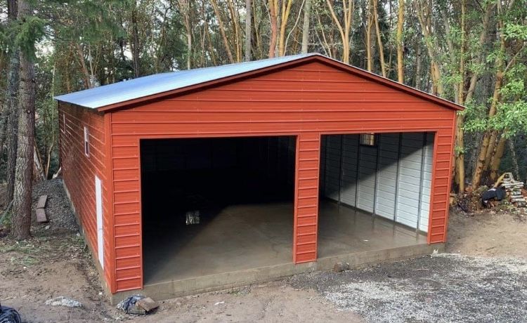 Steel Garage Vehicle Boat Trailer Storage