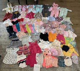 3 Month Baby Girl Clothes Bundle (84 Pieces)