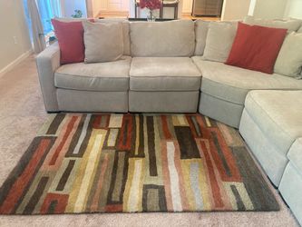 4x6 Crate & Barrel Area Rug