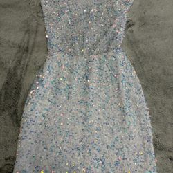 Womens Lucy In The Sky Sequin Dress