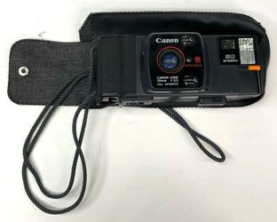 Vintage Canon 50 Snappy 35mm Point 3 Shoot Film Camera - UNTESTED