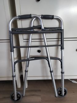 Probasics Folding Walker with Wheels