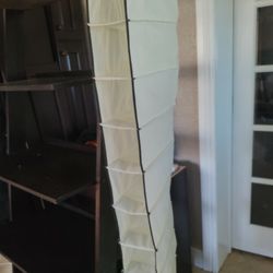 2 Closet Shoe Holders 10 Spots In Each One Black One White 15 For Both
