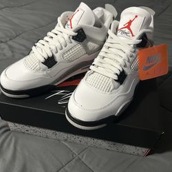 Air Jordan Retro 4 “White Cement “