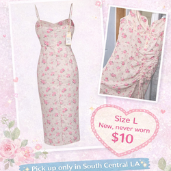 Spring dress floral print dress